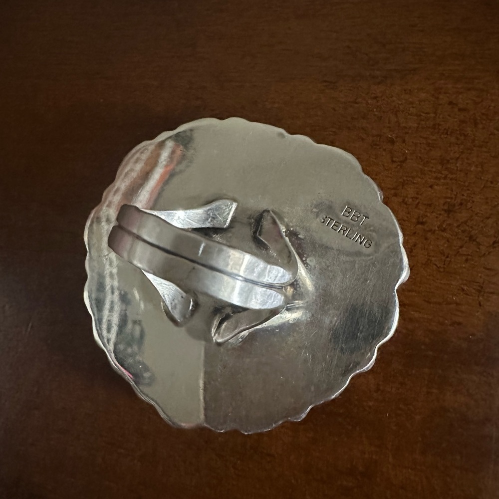 Solid Sterling Silver Heart Ring - image 3